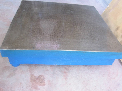 铸铁平板安装地基图来确定铸铁平板安装位置